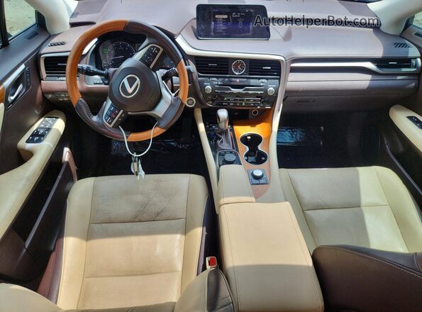2T2ZZMCAXGC010944 2016 LEXUS RX Серый Вид панели приборов