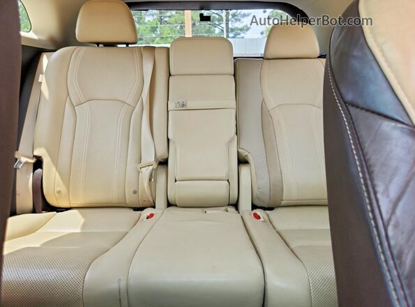 2T2ZZMCAXGC010944 2016 LEXUS RX Серый Вид задних сидений