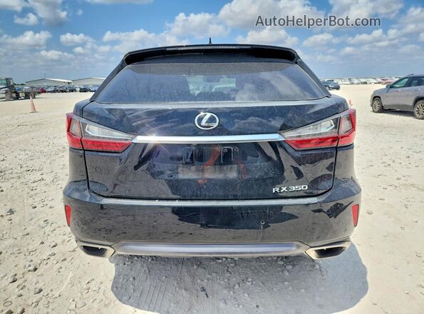 2T2ZZMCAXJC095159 2018 LEXUS RX Black Widok z tyłu