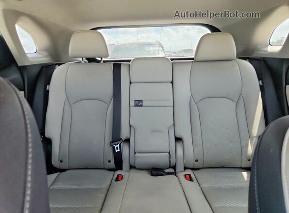 2T2ZZMCAXJC095159 2018 LEXUS RX Black Widok tylnych siedzeń