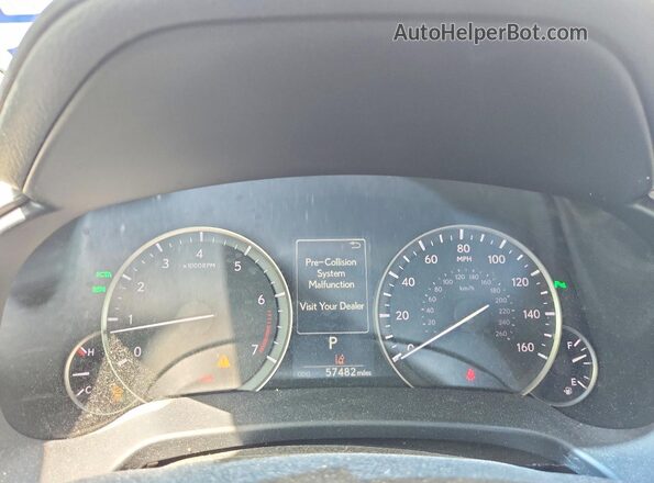2T2ZZMCAXJC095159 2018 LEXUS RX Black Widok zestawu wskaźników