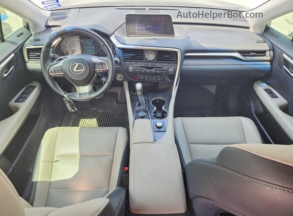 2T2ZZMCAXJC095159 2018 LEXUS RX Black Widok deski rozdzielczej
