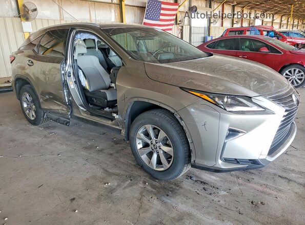 2T2ZZMCAXJC116852 2018 LEXUS RX Gray Delantero derecho