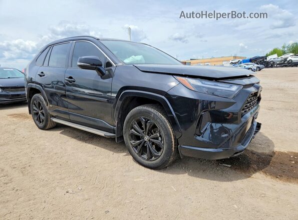 2T34WRFV5NW132374 2022 TOYOTA RAV4 Black Front right