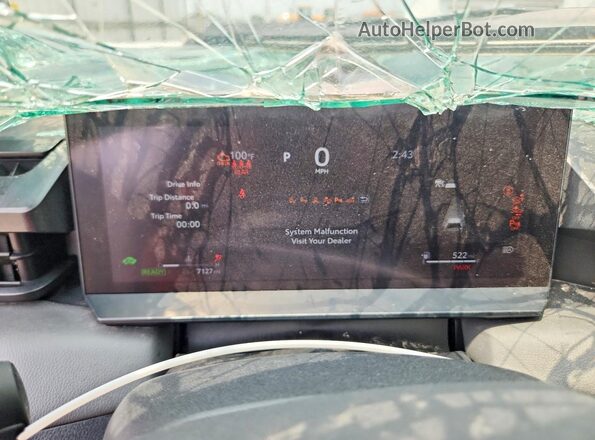 2T36CRAV1TC003944 2026 TOYOTA RAV4 White Սարքավորումների վահանակի տեսք