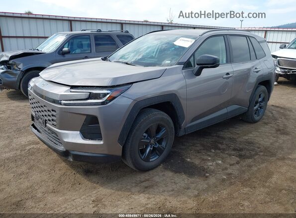 2T36CRAV2TC007923 2026 TOYOTA RAV4 Gray Առջևի ձախ երեք քառորդ տեսարան
