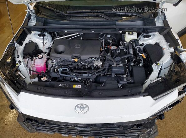 2T36CRAV2TC024236 2026 TOYOTA RAV4 White ძრავის განყოფილების ხედი