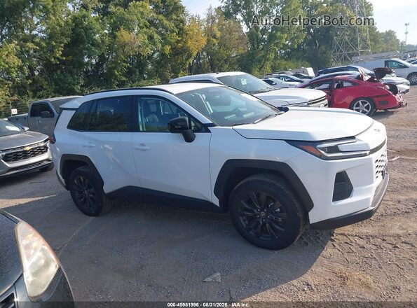 2T36CRAV4TW021014 2026 TOYOTA RAV4 White Widok wnętrza z tyłu