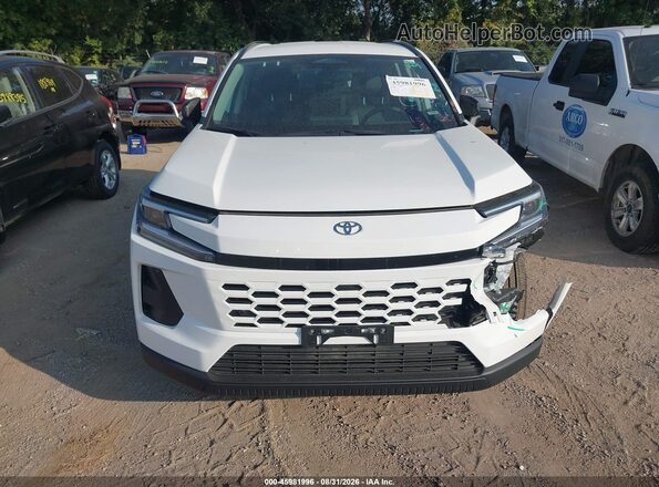 2T36CRAV4TW021014 2026 TOYOTA RAV4 White Widok zestawu wskaźników