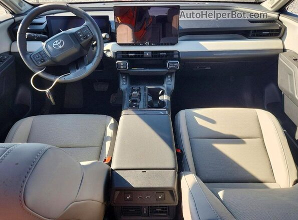 2T36CRAV4TW056121 2026 TOYOTA RAV4 Gray წინა პანელის ხედი