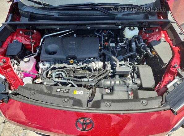2T36CRAV7TW012873 2026 TOYOTA RAV4 Red Widok komory silnika