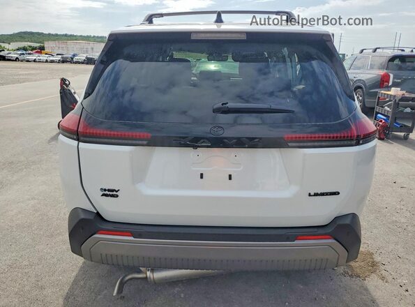 2T36CRAV9TW043235 2026 TOYOTA RAV4 White Widok z tyłu