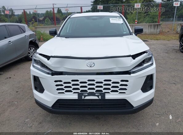 2T36CRAV9TW055689 2026 TOYOTA RAV4 White Դիմացի տեսք