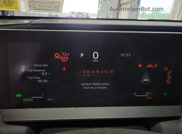 2T36CRAVXTC017602 2026 TOYOTA RAV4 Charcoal ხელსაწყოთა პანელის ხედი