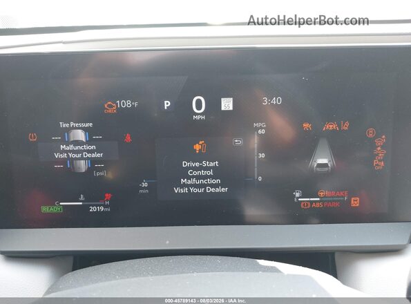 2T36DRBV6TC008911 2026 TOYOTA RAV4 White Հետևի նստատեղերի տեսք