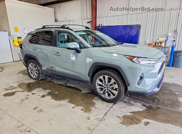 2T3A1RFV1KW047352 2019 TOYOTA RAV4 Серый Передняя правая четверть