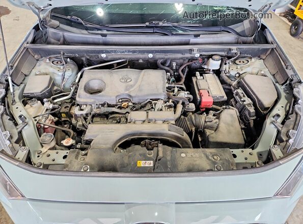 2T3A1RFV1KW047352 2019 TOYOTA RAV4 Серый Вид подкапотного пространства