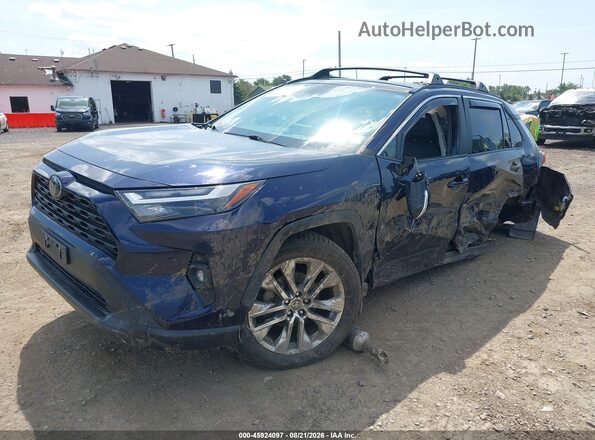 2T3A1RFV1PW367827 2023 TOYOTA RAV4 Blue წინა მარცხენა ხედი სამი მეოთხედიდან