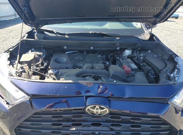 2T3A1RFV1SW529996 2025 TOYOTA RAV4 Blue Вид підкапотного простору