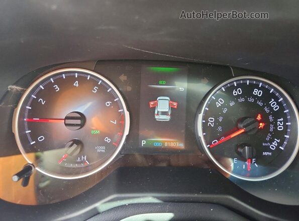 2T3A1RFV2LC069668 2020 TOYOTA RAV4 White Widok zestawu wskaźników