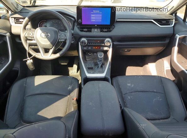 2T3A1RFV2PW347022 2023 TOYOTA RAV4 White Առջևի վահանակի տեսք