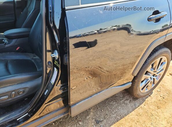 2T3A1RFV2RC478701 2024 TOYOTA RAV4 Black VIN კოდის სტიკერის ხედი