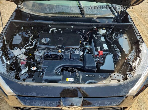 2T3A1RFV2RC478701 2024 TOYOTA RAV4 Black ძრავის განყოფილების ხედი