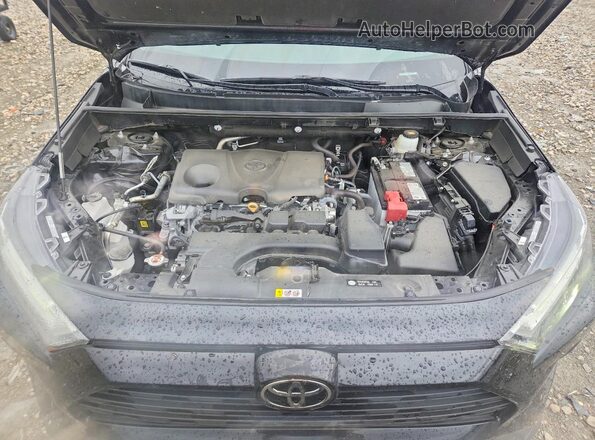 2T3A1RFV2SW531580 2025 TOYOTA RAV4 Black Vista del compartimento del motor