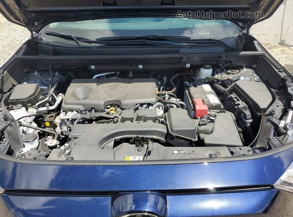 2T3A1RFV2SW604964 2025 TOYOTA RAV4 Black Vista del compartimento del motor