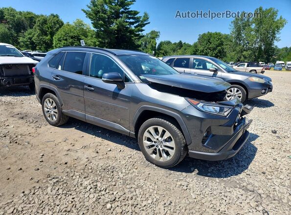 2T3A1RFV3MC154472 2021 TOYOTA RAV4 Серый Передняя правая четверть