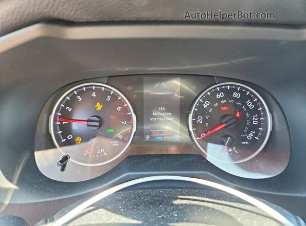 2T3A1RFV3MC154472 2021 TOYOTA RAV4 Серый Вид щитка приборов