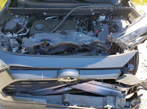2T3A1RFV3MC154472 2021 TOYOTA RAV4 Серый Вид задней части салона