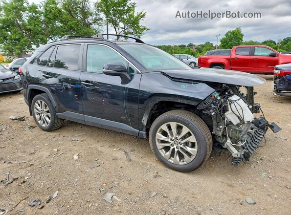 2T3A1RFV3MC185026 2021 TOYOTA RAV4 Black Передня права чверть