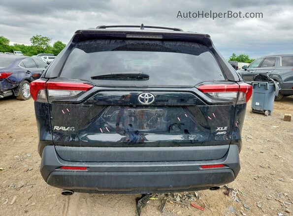 2T3A1RFV3MC185026 2021 TOYOTA RAV4 Black Вид ззаду