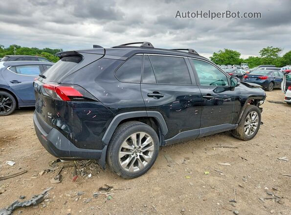 2T3A1RFV3MC185026 2021 TOYOTA RAV4 Black Задня права чверть