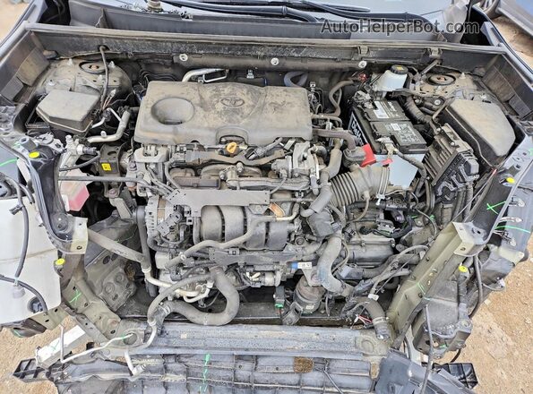 2T3A1RFV3MC185026 2021 TOYOTA RAV4 Black Вид підкапотного простору