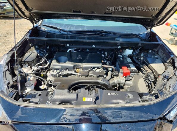 2T3A1RFV3MC208904 2021 TOYOTA RAV4 Black Vista del compartimento del motor
