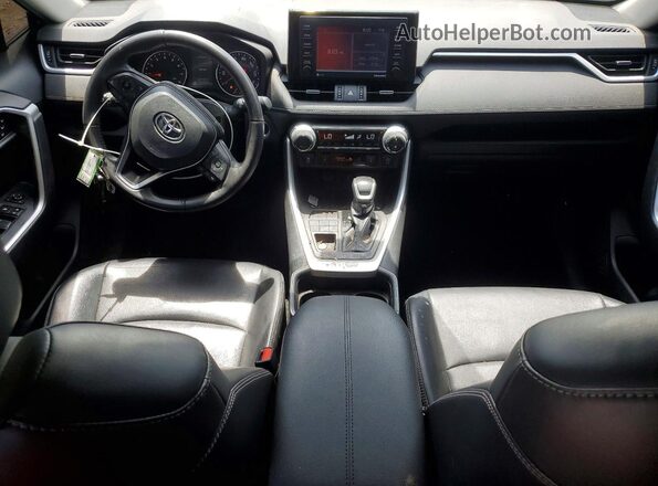2T3A1RFV3MW158584 2021 TOYOTA RAV4 Gray Առջևի վահանակի տեսք