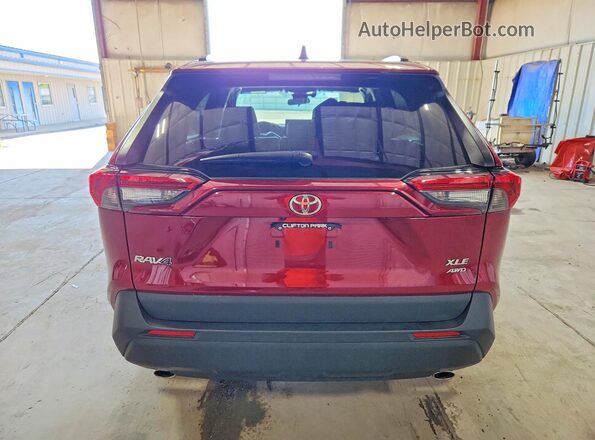 2T3A1RFV3PW387481 2023 TOYOTA RAV4 Red Rear view