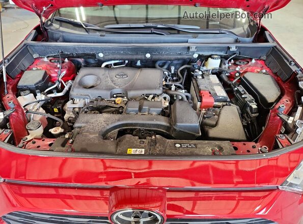 2T3A1RFV3PW387481 2023 TOYOTA RAV4 Red Engine compartment view