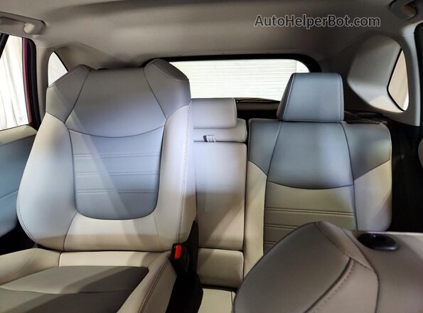 2T3A1RFV3PW387481 2023 TOYOTA RAV4 Red Rear seats view