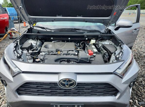 2T3A1RFV3SW542488 2025 TOYOTA RAV4 Silver Rear interior view