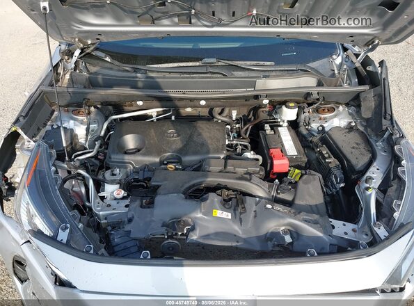 2T3A1RFV4KW070317 2019 TOYOTA RAV4 Silver Вид ззаду