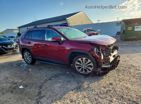 2T3A1RFV4KW076263 2019 TOYOTA RAV4 Red Передня права чверть
