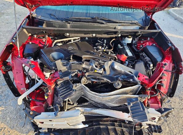 2T3A1RFV4KW076263 2019 TOYOTA RAV4 Red Вид підкапотного простору