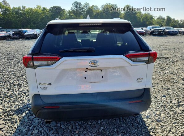 2T3A1RFV4LC070658 2020 TOYOTA RAV4 White Вид ззаду