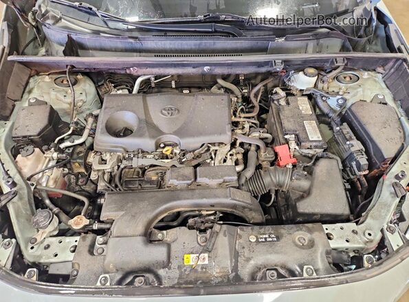 2T3A1RFV4LW139363 2020 TOYOTA RAV4 Green Vista del compartimento del motor