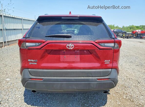 2T3A1RFV4MC143867 2021 TOYOTA RAV4 Burgundy Vista trasera