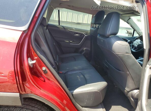 2T3A1RFV4MC143867 2021 TOYOTA RAV4 Burgundy Vista interior trasera