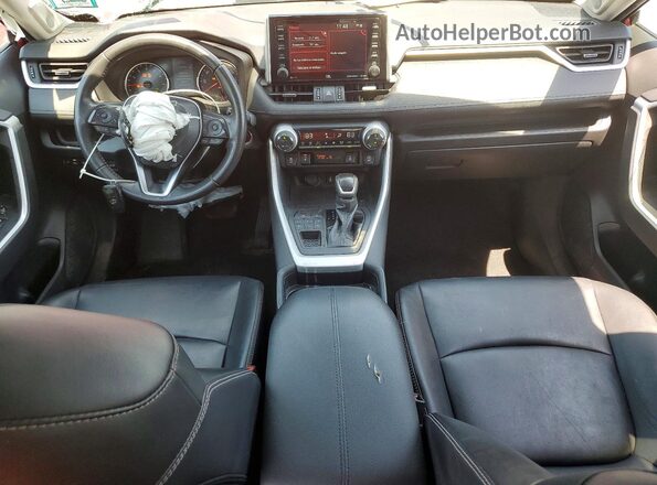2T3A1RFV4MC143867 2021 TOYOTA RAV4 Burgundy Vista del salpicadero